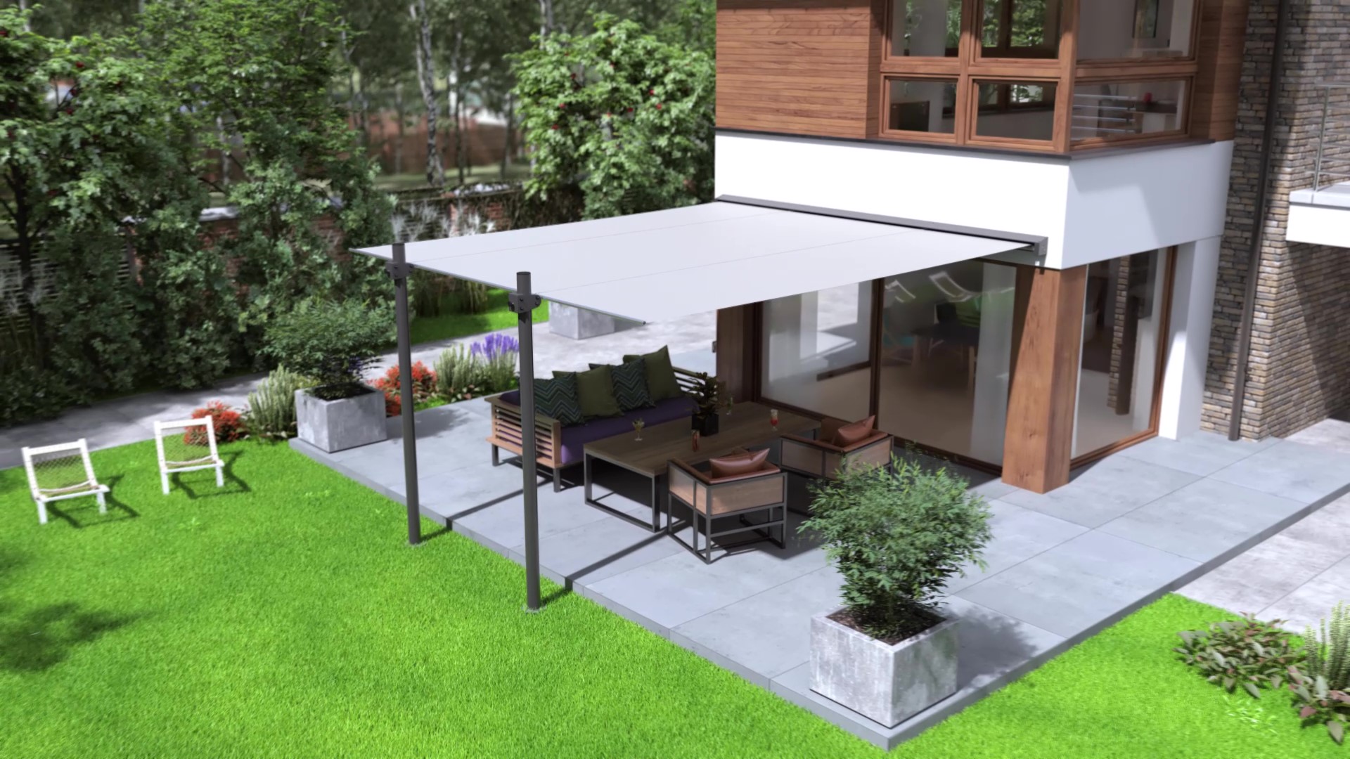 zagiel rozwijany na taras fot.3